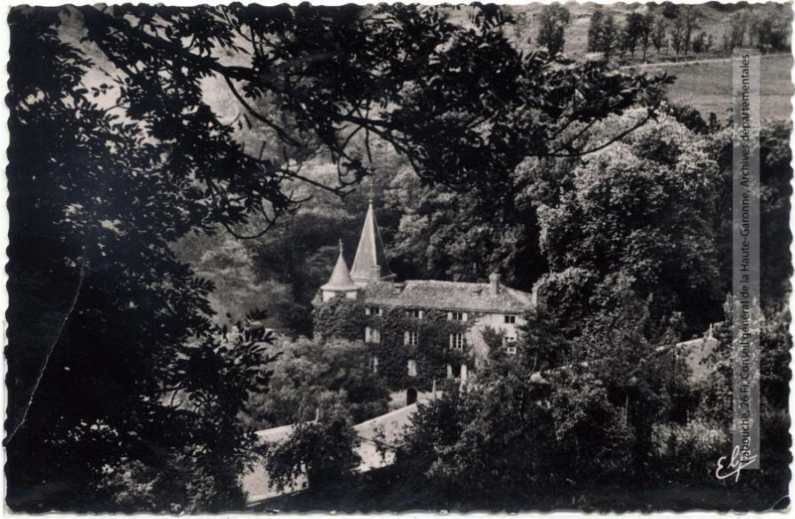 Vallée du Rébenty. Château de Niort de Sault -Aude-. - Toulouse : éditions Pyrénées-Océan, Labouche frères, marque Elfe, [vers 1950]. - Carte postale (1948/1960)